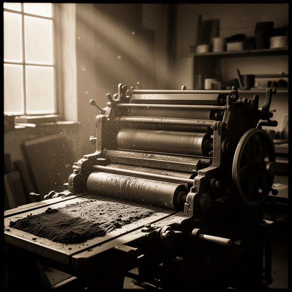 Founder at the press